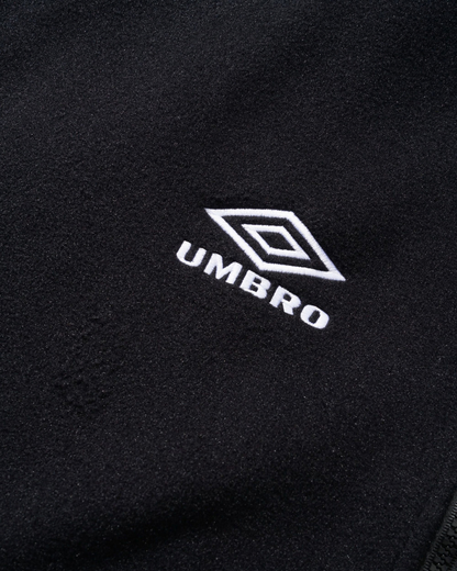 BUTTER GOODS | UMBRO Polartec Zip-Thru Jacket - Black