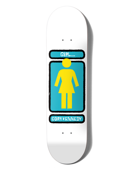 GIRL Kennedy Hand Shakers Deck 8.25" TWIN TIP