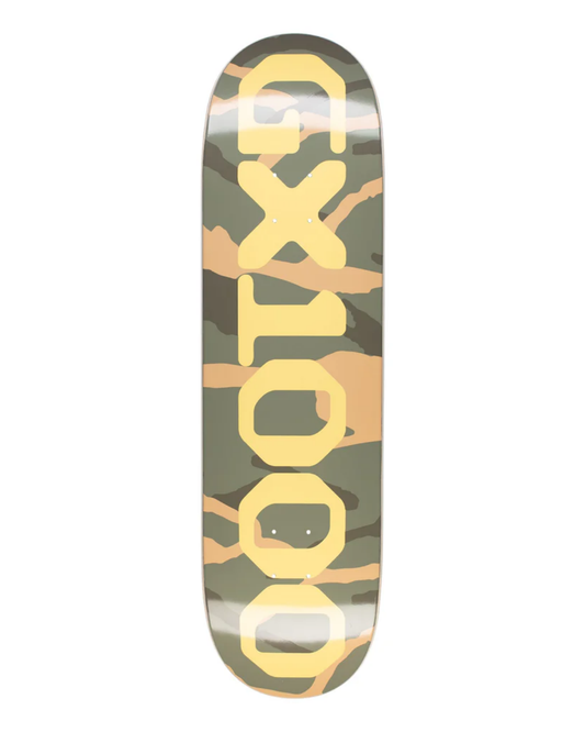 GX1000 OG Logo Camo Yellow Deck 8.5"