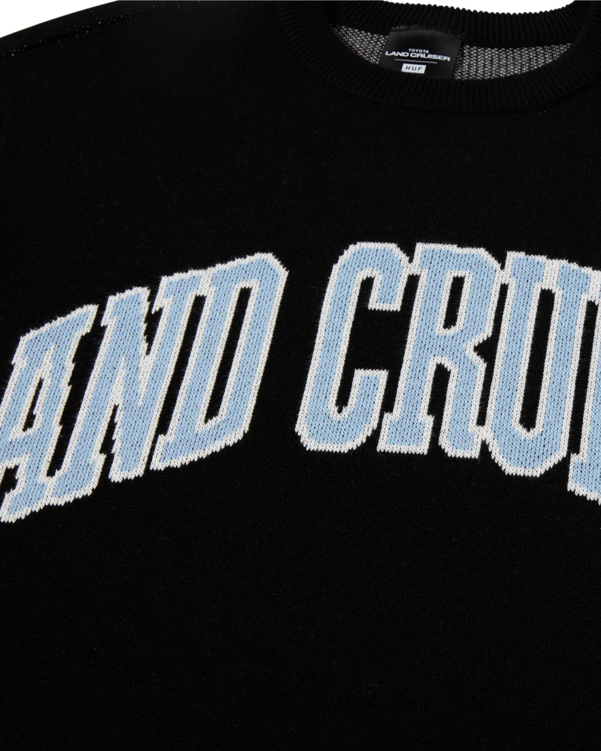 HUF x TOYOTA Parts & Services Knit Sweater - Black