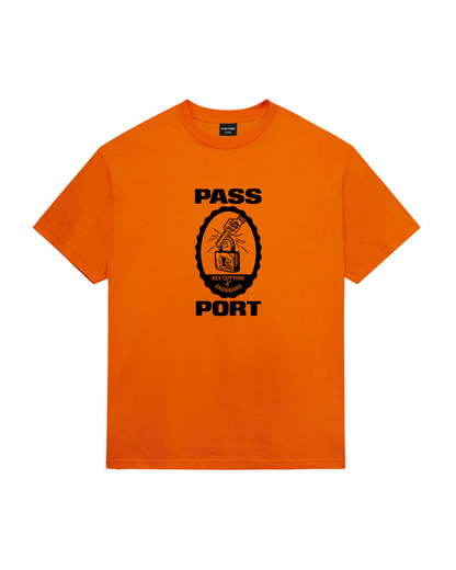 Passport Hercu-Locks Tee - Safety Orange