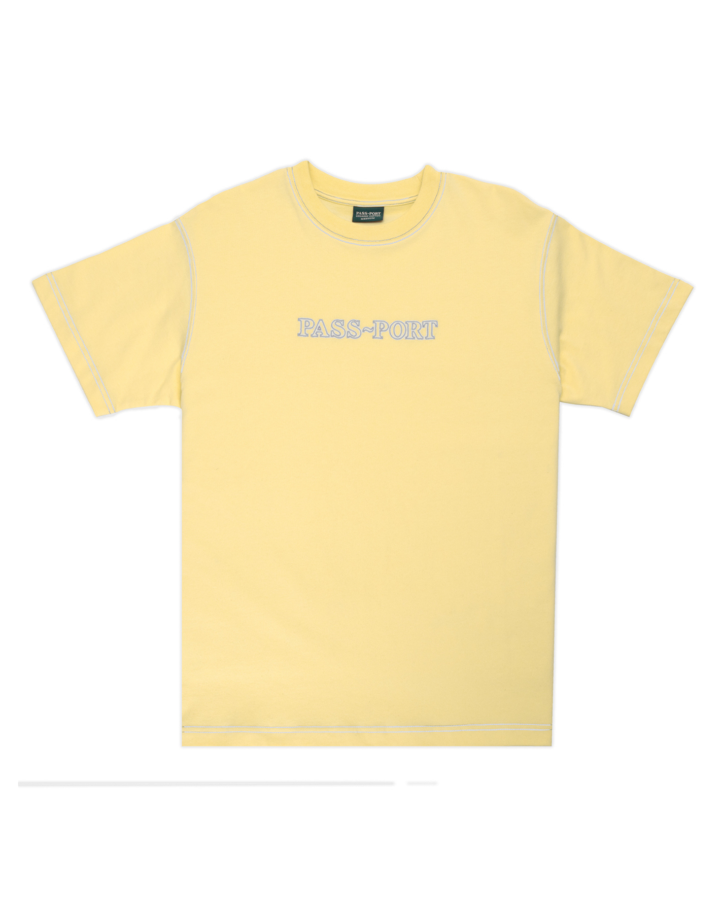 Passport Official Organic Cotton Tee - Butter Yellow