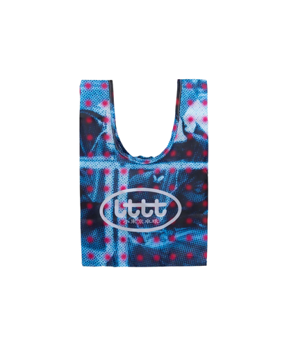 b.Eautiful x LTTT Dots Reusable Bag - Mini (Blue/Pink)