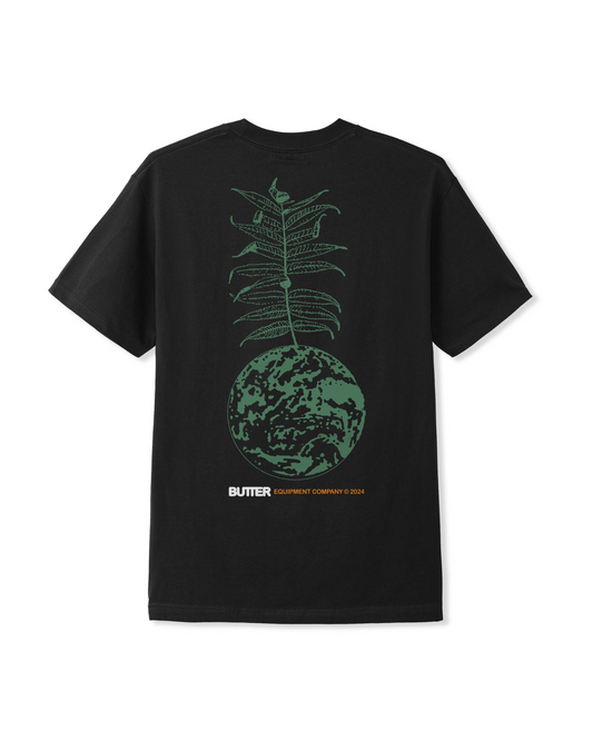 BUTTER GOODS Earth Tee - Black