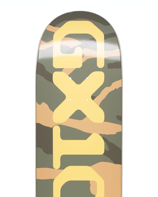 GX1000 OG Logo Camo Yellow Deck 8.5"