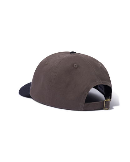 BUTTER GOODS Pooch 6 Panel Cap - Brown / Black