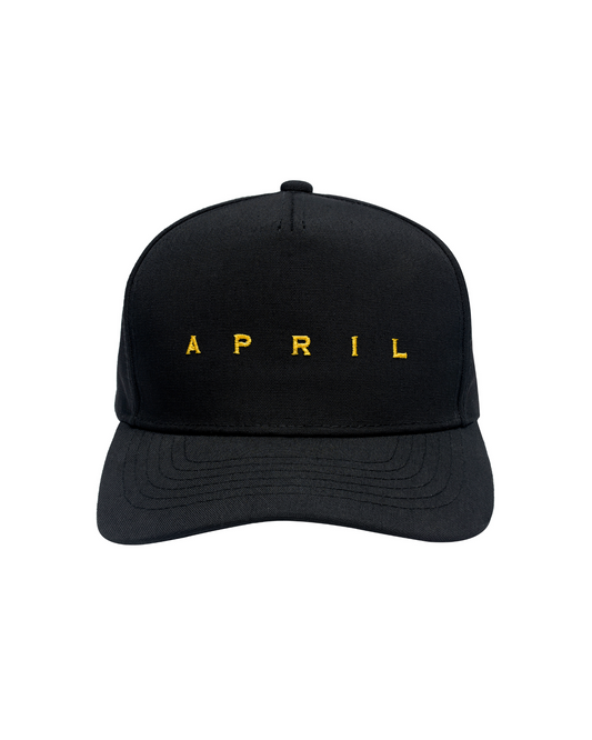 APRIL EMB Snapback - Golden Yellow