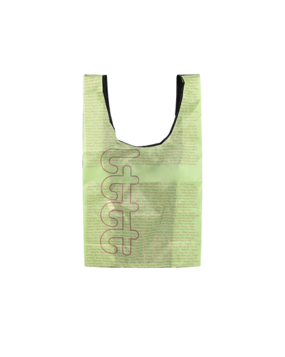 b.Eautiful x LTTT Times Reusable Bag - Standard (Black/Lime)