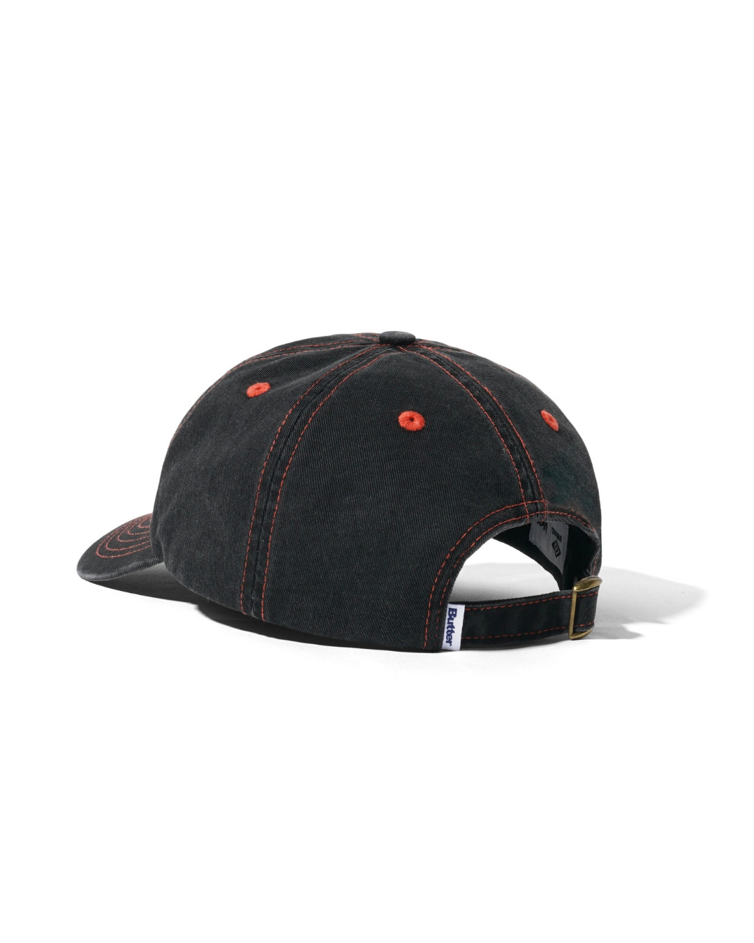 BUTTER GOODS | UMBRO Diamond Logo 6 Panel Cap - Washed Black