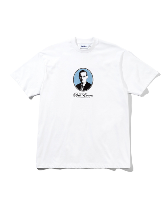 BUTTER GOODS | Bill Evans Crystal Notes Tee - White