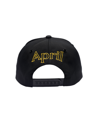 APRIL EMB Snapback - Golden Yellow