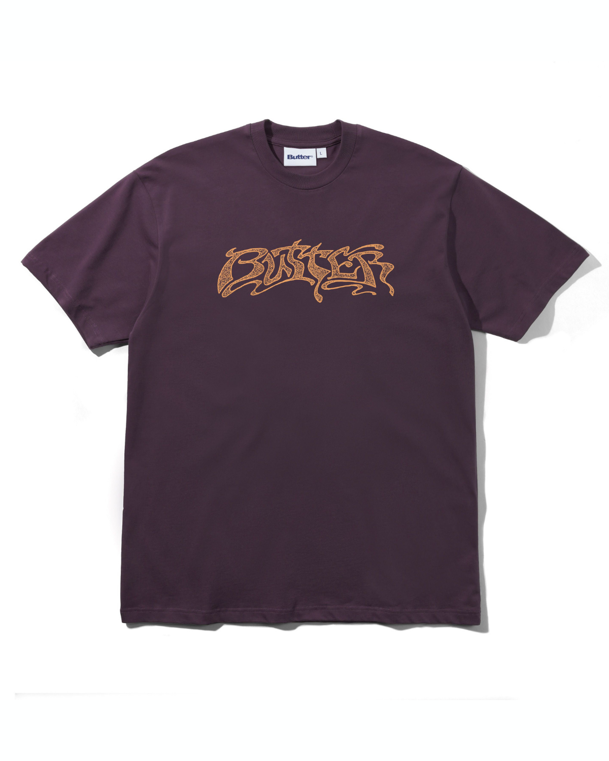 BUTTER GOODS Drummer Tee - Eggplant