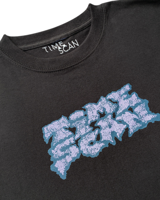 TIMESCAN Classic Tag Tee - Black