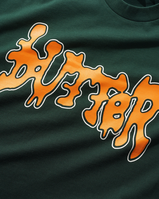 BUTTER GOODS Blotch Tee - Dark Forest