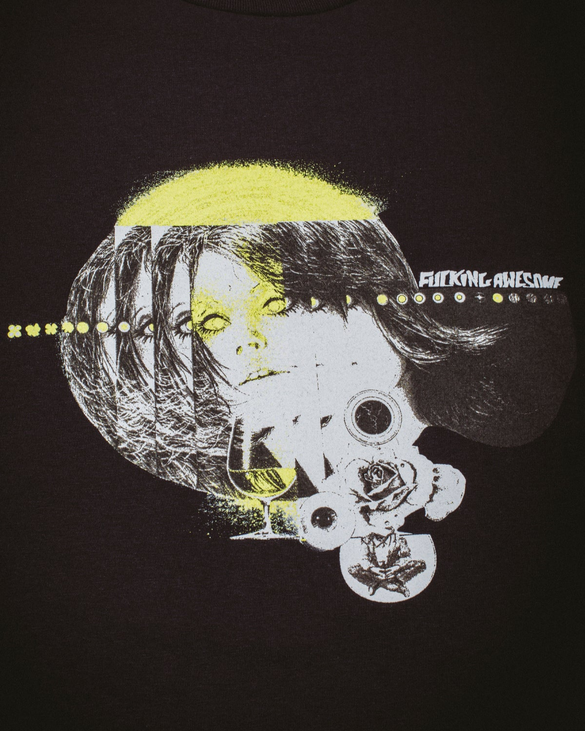 FUCKING AWESOME Brinda Tee - Black