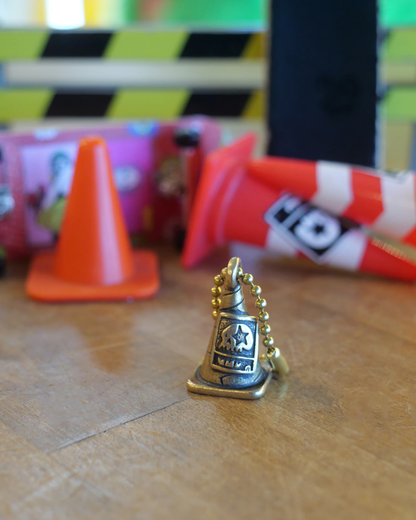 MxMxM Vertical Cone Goods (Keychain / Valve Cap) - Brass
