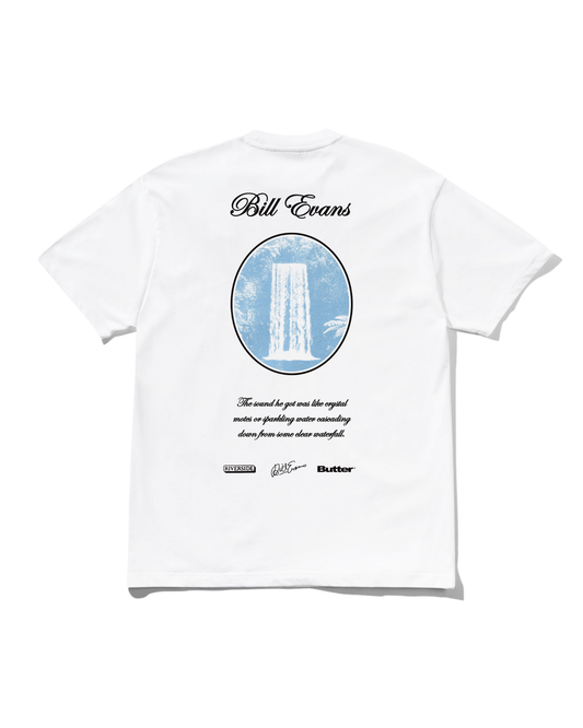 BUTTER GOODS | Bill Evans Crystal Notes Tee - White