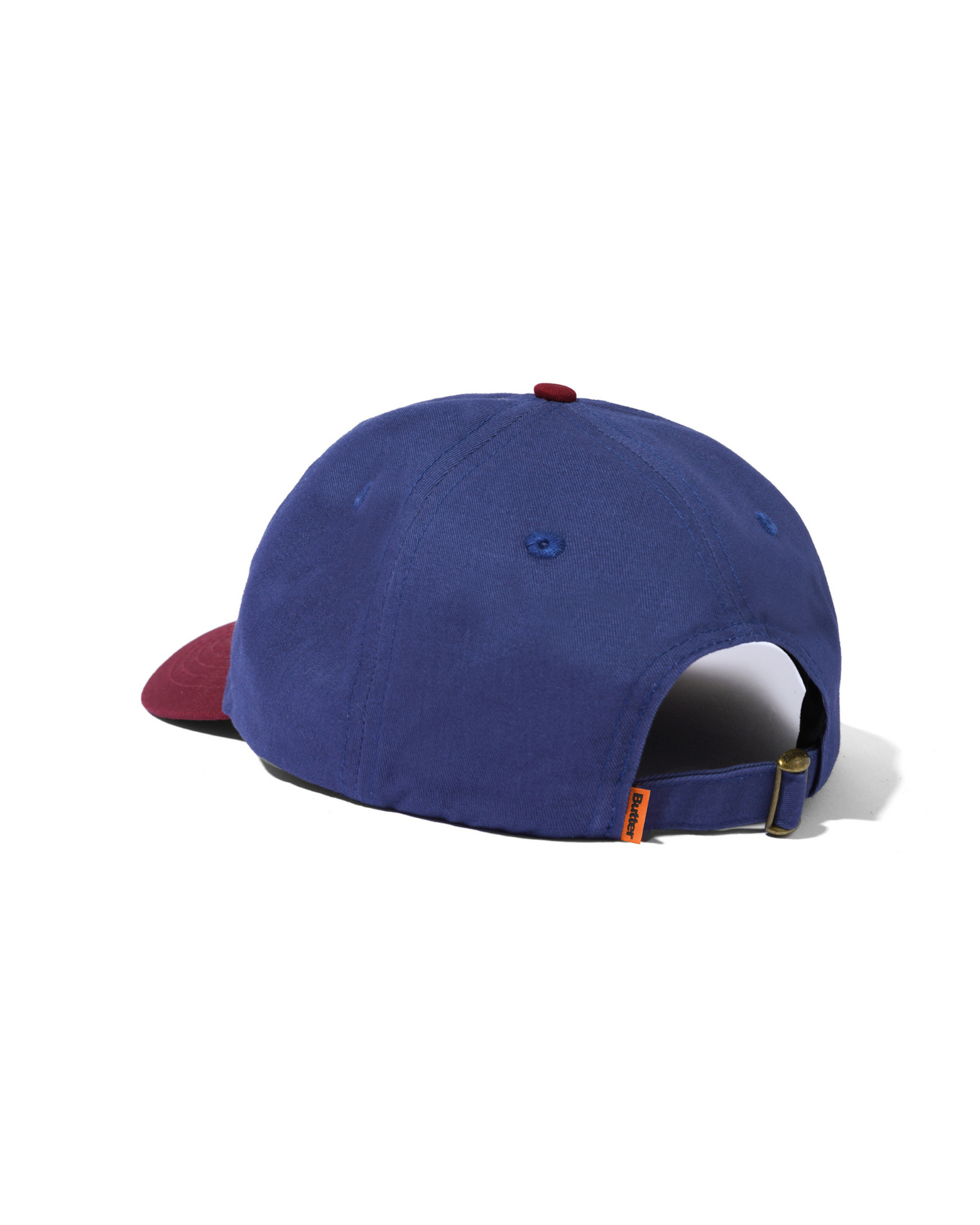 BUTTER GOODS Insect 6 Panel Cap - Navy Maroon