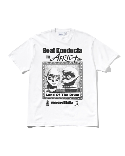 BUTTER GOODS x MADLIB Africa Tee - White