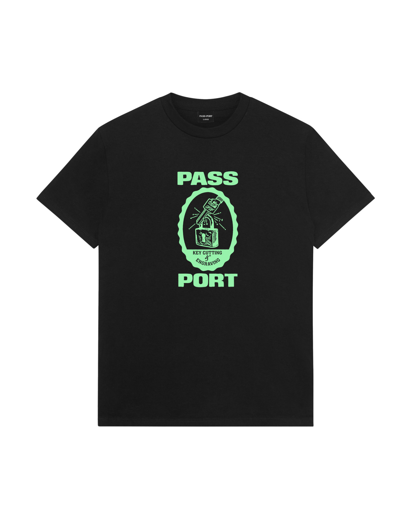 Passport Hercu-Locks Tee - Black
