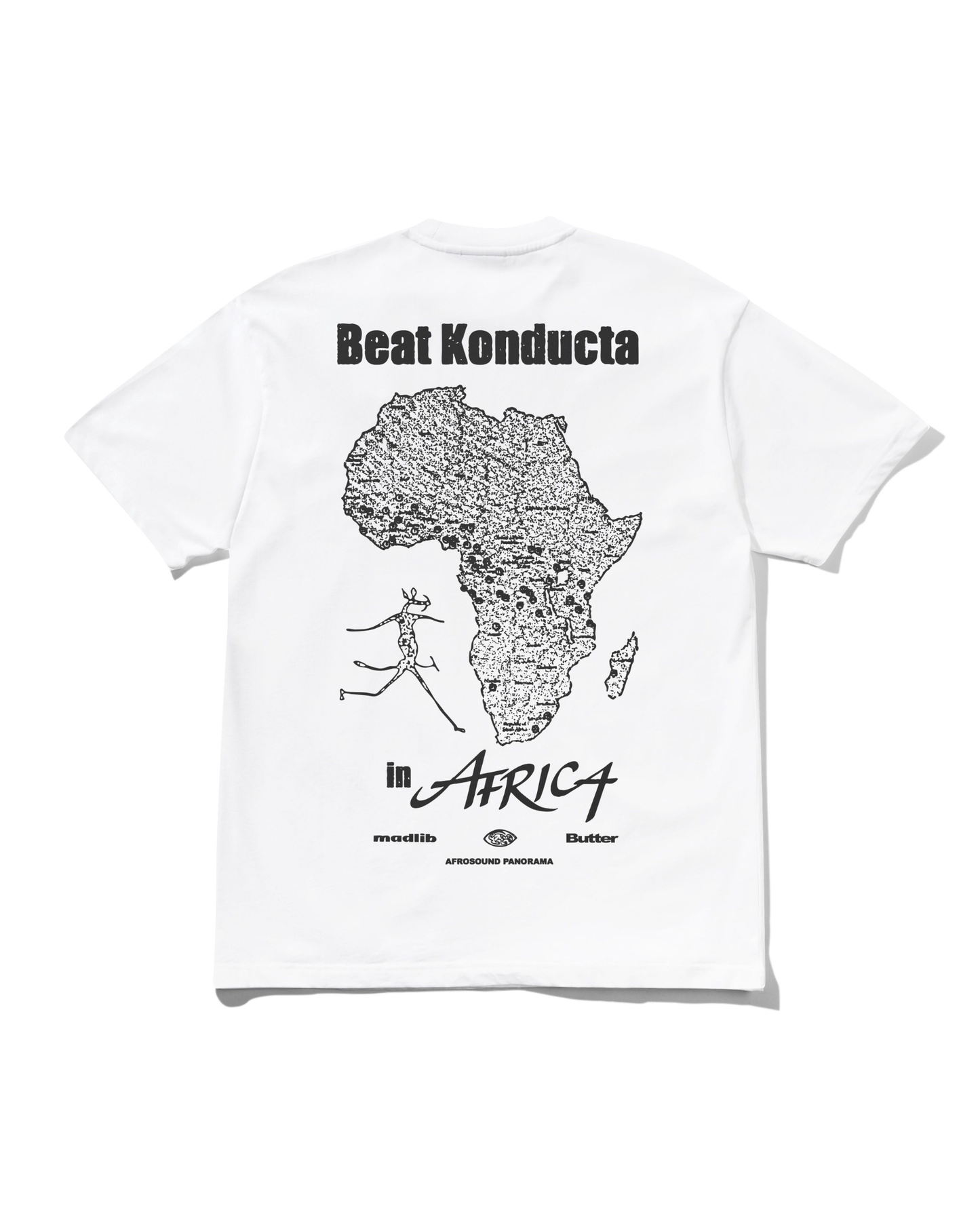 BUTTER GOODS x MADLIB Africa Tee - White