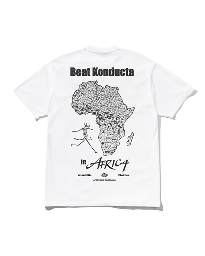 BUTTER GOODS x MADLIB Africa Tee - White