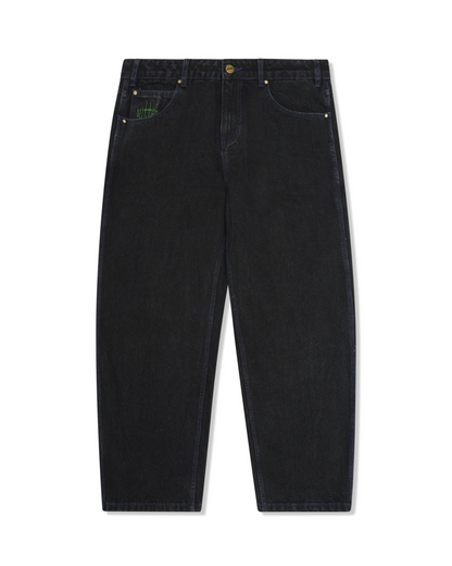 BUTTER GOODS Spider Denim Jeans - Washed Black