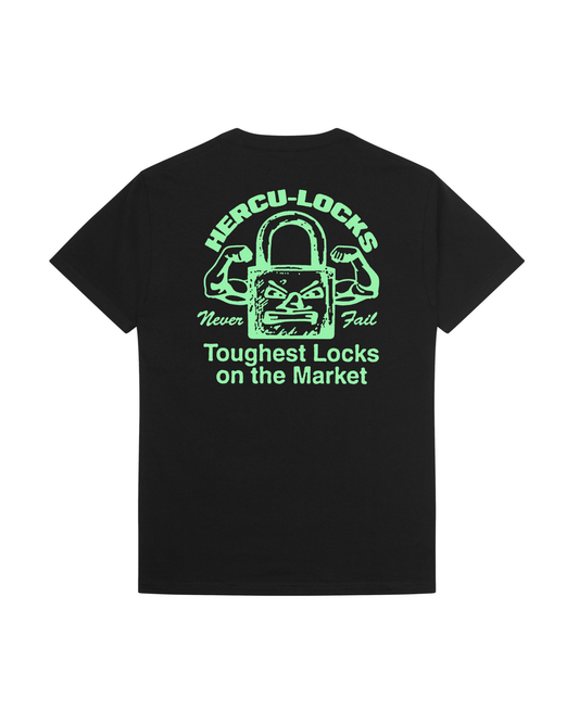 Passport Hercu-Locks Tee - Black