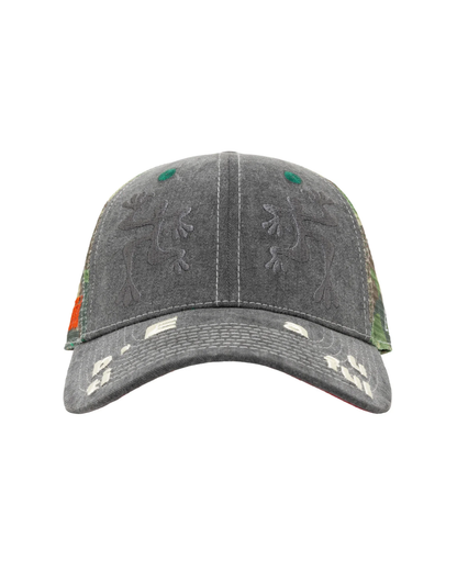 b.Eautiful Biyu Trucker Hat - Washed Black/Army Camo