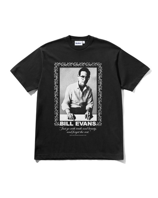 BUTTER GOODS | Bill Evans Truth&Beauty Tee - Washed Black