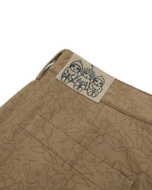 Passport Scribblegum Leagues Club Short - Khaki