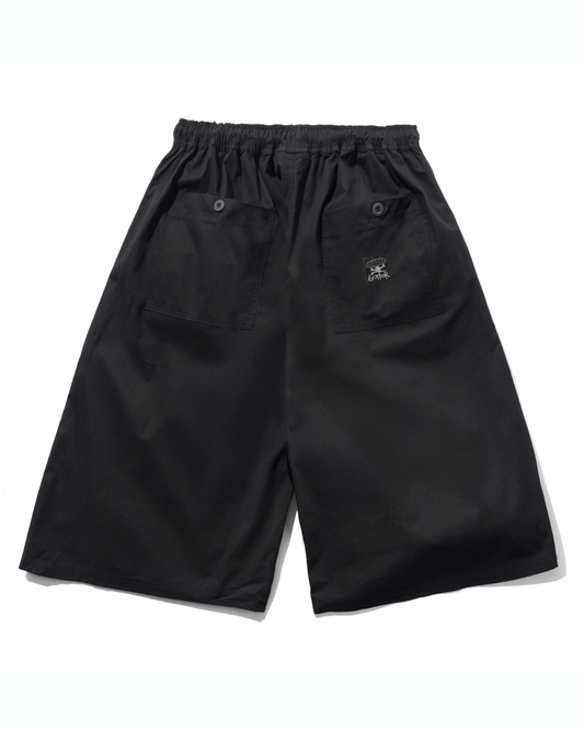 BUTTER GOODS Loose Shorts - Black