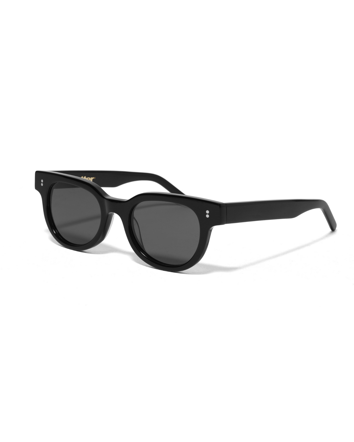 BUTTER GOODS | Blue Note Conquistador Sunglasses - Piano Black