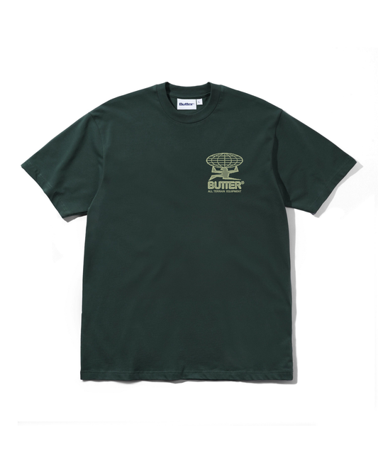 BUTTER GOODS Terrain Tee - Dark Forest