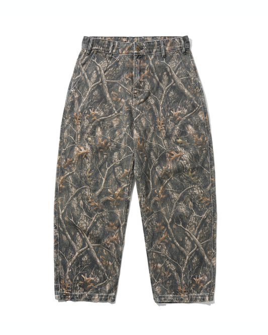 BUTTER GOODS Work Pants - Forest Camo