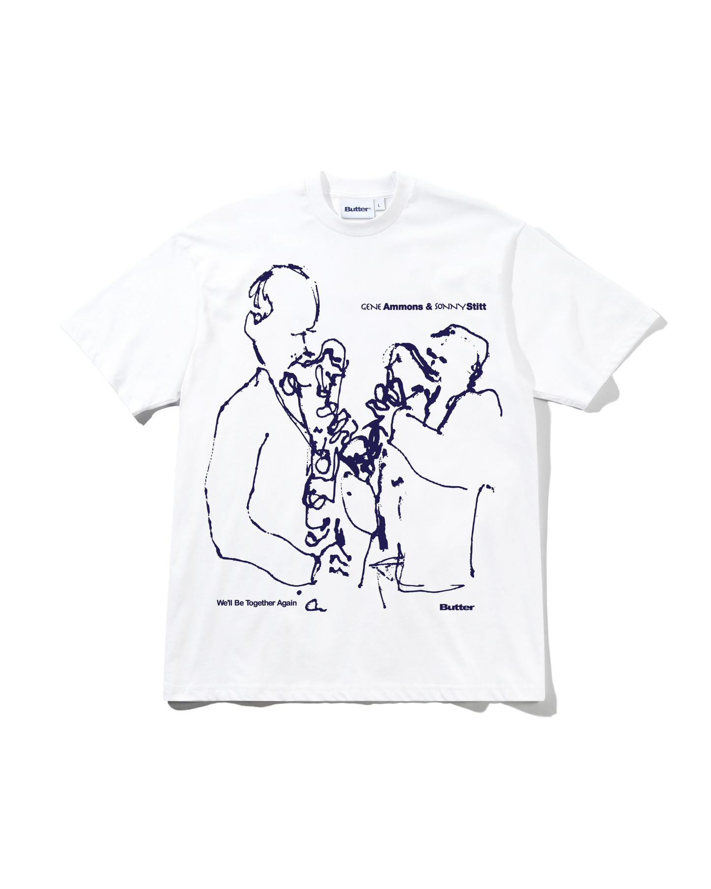 BUTTER GOODS Together Tee - White