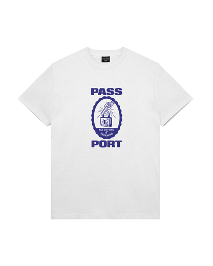 Passport Hercu-Locks Tee - White