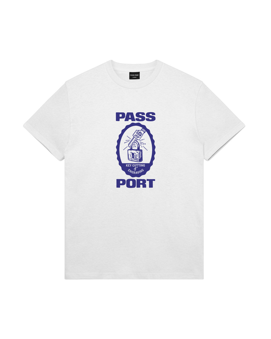 Passport Hercu-Locks Tee - White