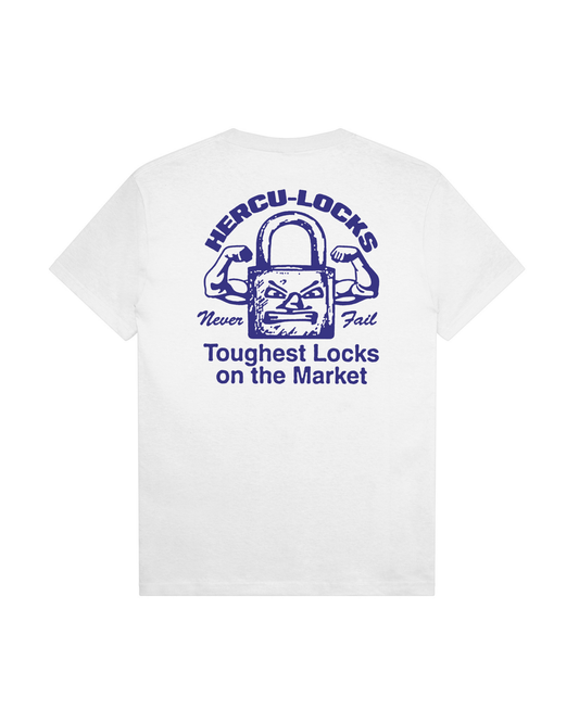 Passport Hercu-Locks Tee - White