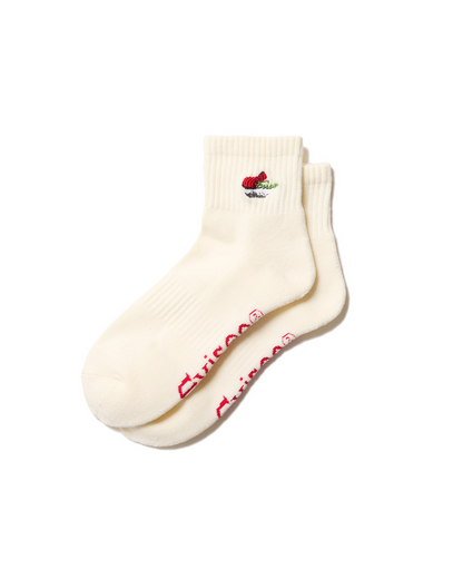 EVISEN Sushi Ankle Socks - White