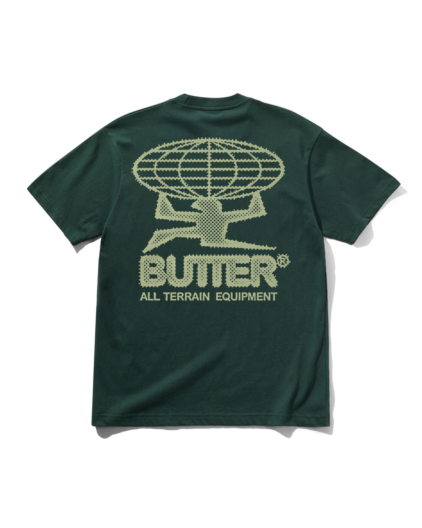 BUTTER GOODS Terrain Tee - Dark Forest
