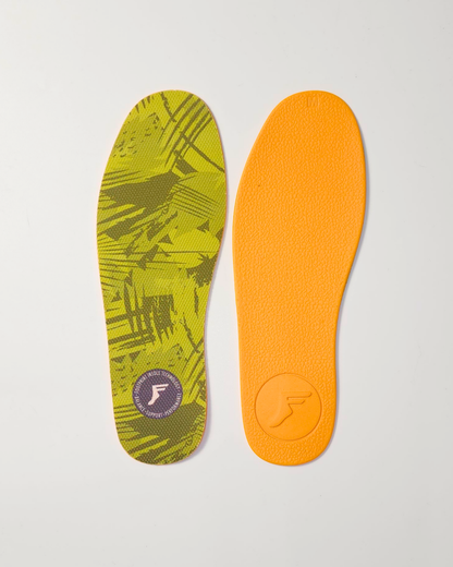 FP Kingfoam Flat Low Insoles 3 mm.- Green Camo