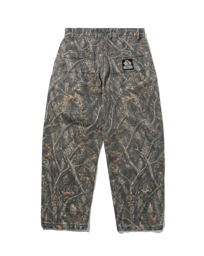 BUTTER GOODS Work Pants - Forest Camo
