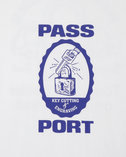 Passport Hercu-Locks Tee - White