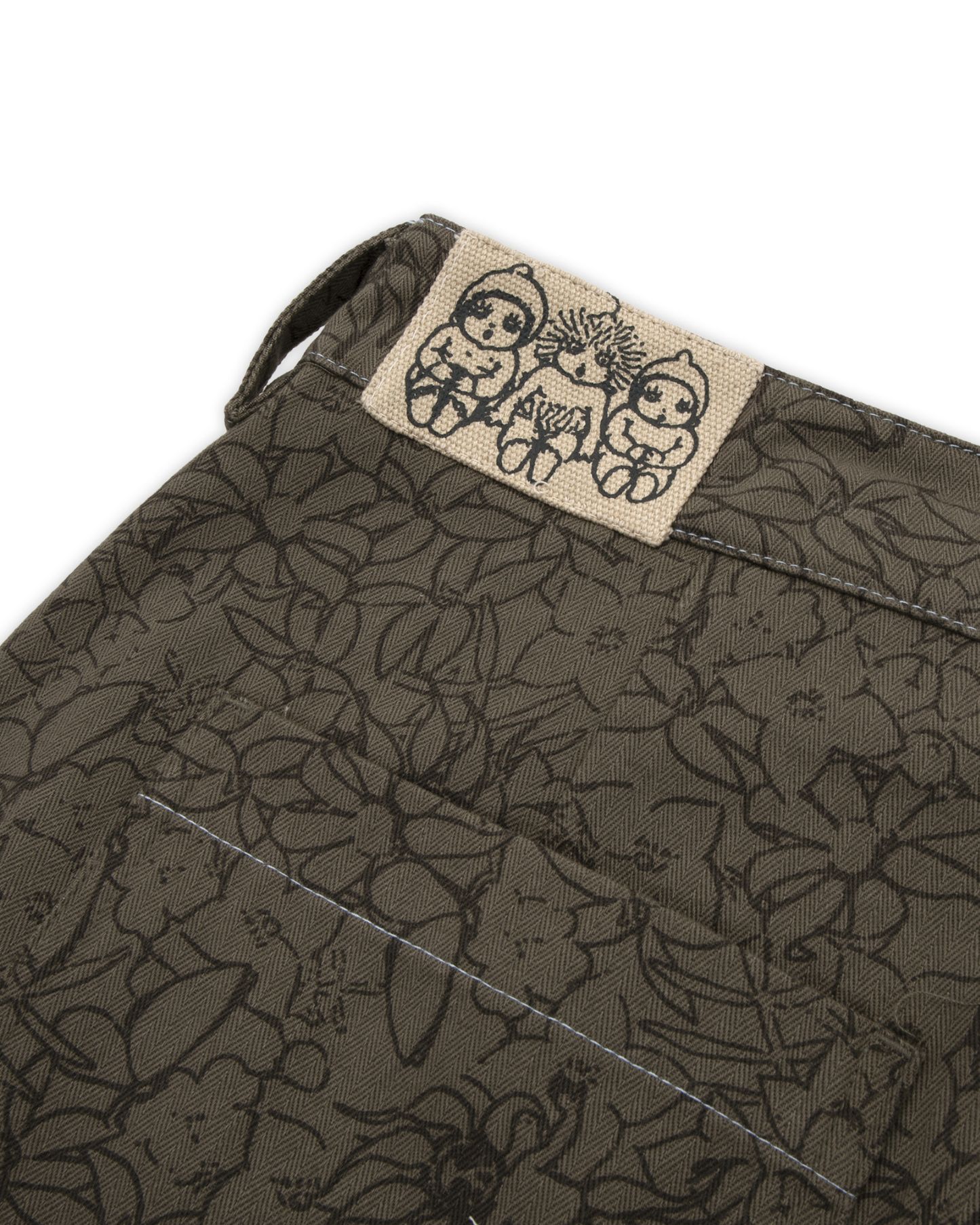 Passport Scribblegum Leagues Club Pant - Olive