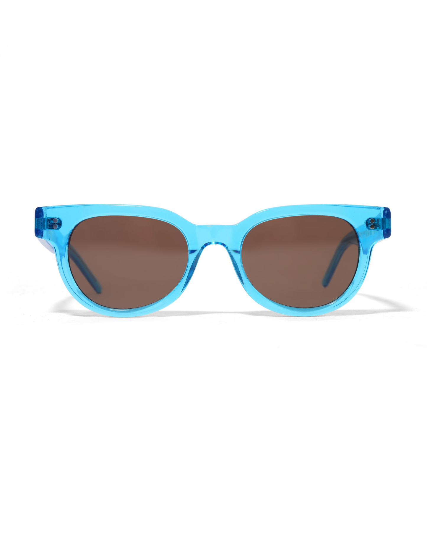 BUTTER GOODS | Blue Note Conquistador Sunglasses - Translucent Blue