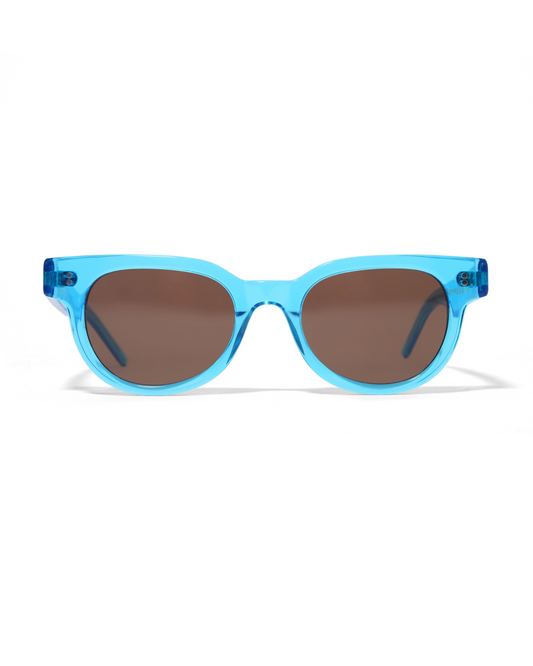 BUTTER GOODS | Blue Note Conquistador Sunglasses - Translucent Blue