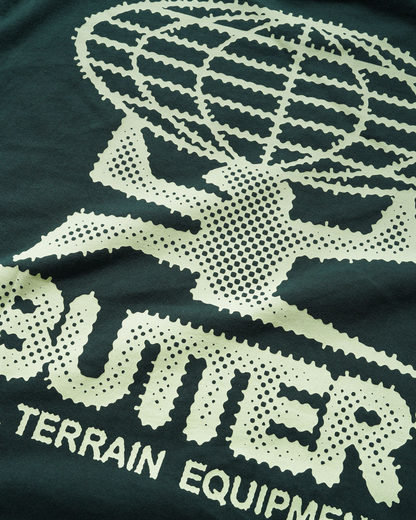 BUTTER GOODS Terrain Tee - Dark Forest