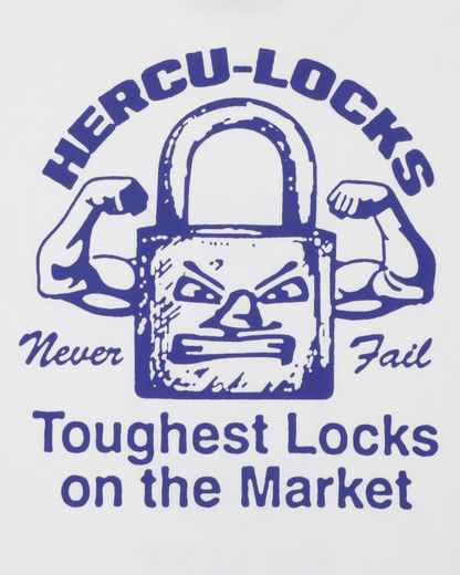 Passport Hercu-Locks Tee - White