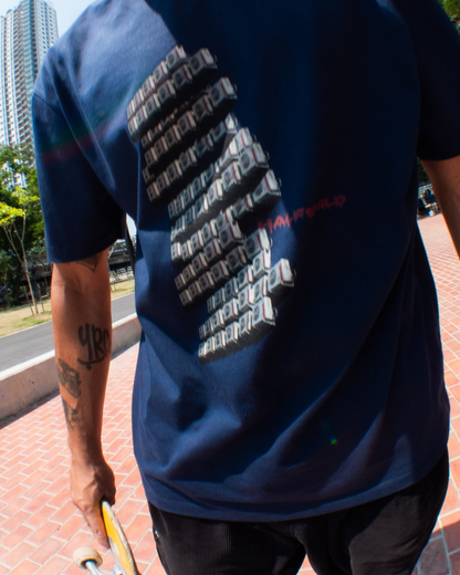 HALFCHILD Too Hot Tee - Navy